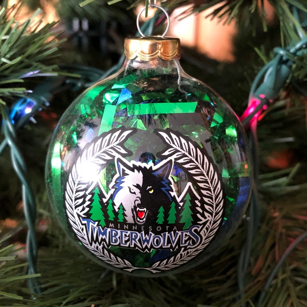 Holiday Ornament Minnesota Timberwolves
